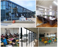 Petites Maisons modulaires personnalisées de 20 pieds à l'épreuve des ouragans Maisons préfabriquées 40 pieds en conteneur mobile de luxe