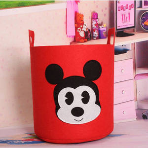 Great Laundry <strong>Hampers</strong> Felt Laundry Basket for Toys Clothes Organizer Space Laser Print Light Gifts Blue Silk <strong>Beer</strong> Dark Discount - Product Image 4