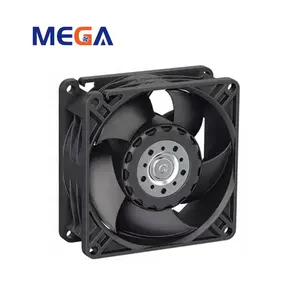 Su geçirmez IP56 12V 24V 48V eksenel Dc Fan 8032 80X80X32mm fırçasız soğutma fanı 80MM dc soğutma fan