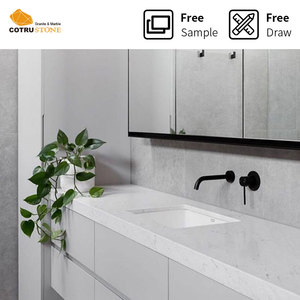 Macédoine nouvelle carrière Style moderne poli Polaris marbre nouveau Civic blanc intérieur mur sol grande dalle pierre coupée à la taille prix - Product Image 5