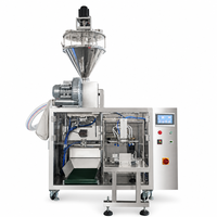Machine d'emballage verticale automatique quantitative pour poudre, machine d'emballage multifonctionnelle pour sachets de poudre
