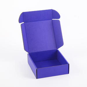 Papier d'emballage Express noir fort <span class=keywords><strong>E</strong></span> boîte en carton ondulé pour l'expédition de deux côtés boîte aux lettres multicolore boîte-cadeau en carton de papier Kraft - Product Image 3
