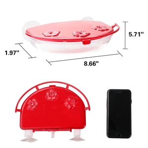 Comedero para Pájaros Silvestres con Ventosa de Plástico, Comederos para Exteriores - Product Image 3