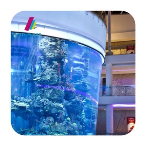 Kreeft Aquarium Plastic Acryl Paneel Beste Aquarium Acryl Cilindrisch Aquarium - Product Image 6