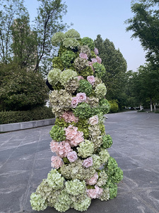 Nuova Tendenza 2026: <span class=keywords><strong>Fiori</strong></span> Artificiali per Arco Verde, Stile Rustico, Decorazioni Floreali per Tavoli da Matrimonio, Composizioni Floreali Alte per Corridoi - Product Image 3