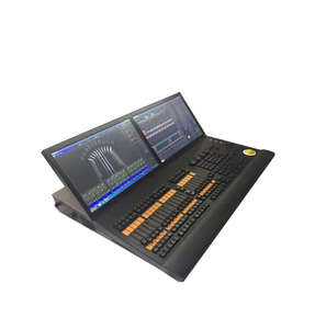 Dual Screen Lighting Control Desk Intelligent DMX Controller with Multi Channel Faders <b>Preset</b> Keys Professional Operation Panel - Product Image 5