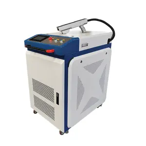 China factory raycus JPT MAX 100W hand held pulse fiber laser cleaning machine for metal oil paint rust removal