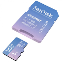 Carte SD UHS-II SanDisk Creator 128 Go SDSDXEP-128G-GNCIS
