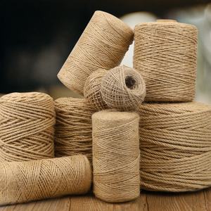 Cinta de Yute Natural para Manualidades, Envoltura de Regalos, Decoración de Bodas y Fiestas - Product Image 1