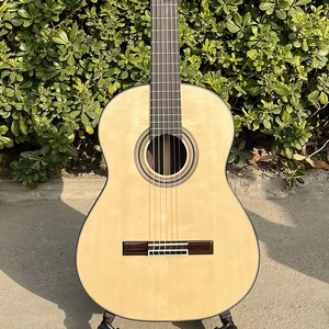 <span class=keywords><strong>Guitarra</strong></span> Clásica Española Aiersi de 6 Cuerdas con Refuerzo de Celosía, Hecha por Luthier - Product Image 1