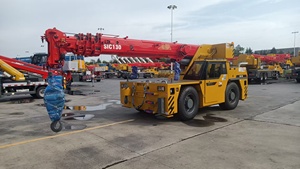 Gru Industriale a 4 Sezioni con Braccio da 13,6T SIC130 SIC130EV, Gru Fuoristrada per Spazi di Lavoro Ristretti - Product Image 3
