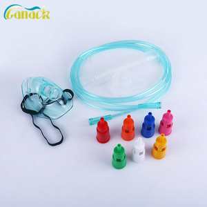 <span class=keywords><strong>Masque</strong></span> Venturi à oxygène en PVC de qualité médicale de taille pédiatrique adulte d'approvisionnement d'usine avec kit de nébuliseur - Product Image 6