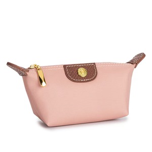 Mini Nylon Zipper Closure Coin <strong>Purse</strong> Portable Dumpling Shape Cosmetic Bag Small Lipstick Earphone Storage Pouch Unisex Daily Use - Product Image 6