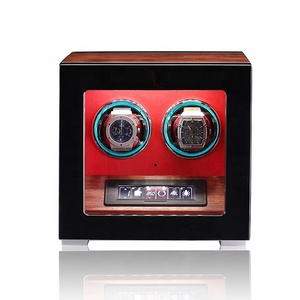 MINEESI Luxury Wooden <strong>Watch</strong> <strong>Winder</strong> 2/4/6/9/12 Capacity Protective Sustainable Shock Resistant Storage <strong>Box</strong> with Automatic Chainer - Product Image 2