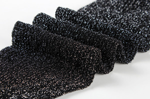 महिलाओं के Fishnets Sparkly चड्डी चांदी गोल्डन शिमर संयुक्त यार्न उच्च कमर शराब पी और नशे चड्डी मोजा - Product Image 4