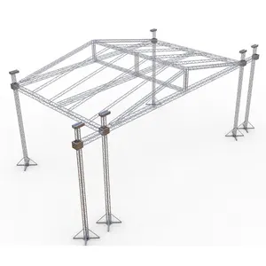 Truss Crank Stand 10ft Truss System Package 6-20 Ft. Adjustable Height Ground Support