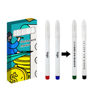 Hot Sale Manufacture Custom Mechanical Long Nib Deep <b>Hole</b> <b>Marker</b> Pen Carpenter Woodworking Scale <b>Marker</b> Set - Product Image 2