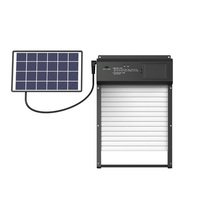 Porte enroulable de poulailler intelligente Porte de poulailler solaire automatique