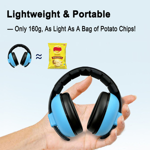 Orejeras con Cancelación de Ruido <span class=keywords><strong>para</strong></span> Bebés de 0 a 3 Años, Diadema Ajustable <span class=keywords><strong>para</strong></span> <span class=keywords><strong>Dormir</strong></span>, <span class=keywords><strong>para</strong></span> Instrumentos Musicales, Conciertos, Viajes - Product Image 5