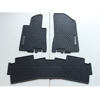 Tapis de voiture en caoutchouc latex inodore, ajustement précis toutes saisons, compatible avec les accessoires KIA K5 2019 2020 2021 2022 2023 2024 2025