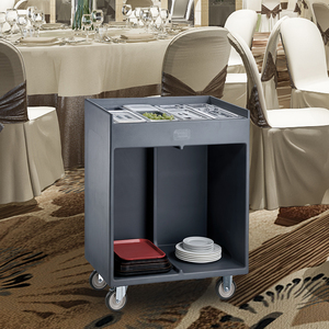 <span class=keywords><strong>Chariot</strong></span> de transport de plats GN en plastique JIWINS pour restaurant, plateau de service, <span class=keywords><strong>chariot</strong></span> de table pour la restauration hôtelière - Product Image 2