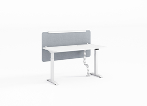 Factory Direct Sales Office Building Motorized Workstation Electric <strong>Table</strong> Single Motor Column Stand up Desk <strong>Adjustable</strong> <strong>Height</strong> - Product Image 2