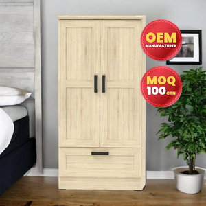 Armoire contemporaine en bois aggloméré personnalisable de haute qualité de Malaisie pour atelier à domicile ou salle de sport - Product Image 1