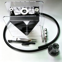 Set Hookah akrilik berbentuk V, Set panci segitiga Hookah Shisha
