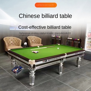 Cấu hình hàng đầu tùy chỉnh Chân Vàng Snooker Bảng Tiêu Chuẩn trò chơi nhà với túi da bida thanh lịch bảng - Product Image 5