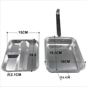 Tactical 800ml 1000ml Outdoor Camping Office Ports Lunch <b>Box</b> Mess Tin - Product Image 4