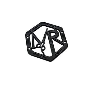 Custom Engraved Metal logo Blank Metal <b>Name</b> hang <b>Tag</b> Brand Plate Pin Sticker Label Metal Purse <b>Tags</b> for Bags and Handbag - Product Image 4