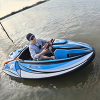 Kart aquatique électrique Kupao STAR pour adultes et adolescents, karting commercial à grande vitesse, bateau à dérive sur l'eau