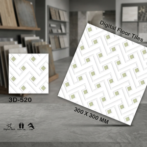 Prix d'usine de qualité indienne pour l'exportation Carreaux de sol en céramique glaçure 3D numérique 12x12 30x30 300x300 40x40 16 400x400 Prix bon marché - Product Image 6