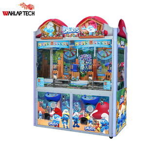 Machine d'arcade à monnayeur SMURF CE EMC pour salle <span class=keywords><strong>de</strong></span> jeux, jeu <span class=keywords><strong>de</strong></span> rédemption <span class=keywords><strong>de</strong></span> tickets, pour lieux <span class=keywords><strong>de</strong></span> divertissement - Product Image 1