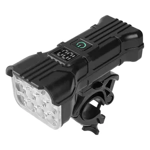 USB Rechargeable Bicycle Headlight Outdoor Cycling Bike Horn and Front Light with Speaker