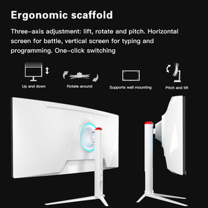 34 inch 4K 165Hz cong HVA LED <span class=keywords><strong>LCD</strong></span> chơi game màn hình 1ms Thời gian đáp ứng 3C giấy chứng nhận nhà máy bán buôn cho văn phòng sử dụng - Product Image 5