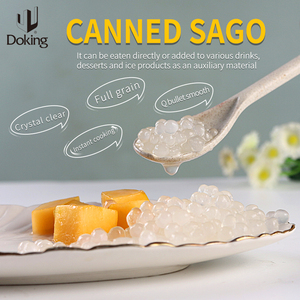 Semillas <span class=keywords><strong>de</strong></span> Sago en Lata, 950g, Sago Instantáneo Listo para Comer, Materia Prima para Té con Leche, Pan, Postre, Pudín, Bebida - Product Image 6
