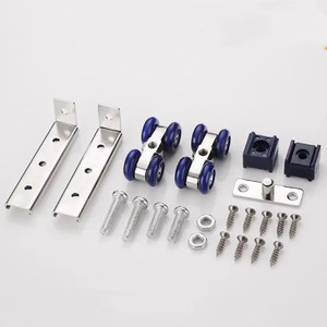Modern Zinc Alloy <b>Sliding</b> Door <b>Small</b> Pulley Folding Track Accessory for Kitchen and RV Use - Product Image 3