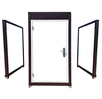 Cabine de toilettes mobile à installation rapide, toilettes chimiques portables pour événements extérieurs et chantiers, étanches et anti-infections