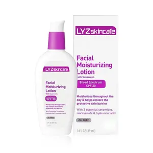 Carry-on krim wajah pemutih perlindungan kulit, produk perawatan kulit pelembab 89 ml SPF 30 Losion pelembap