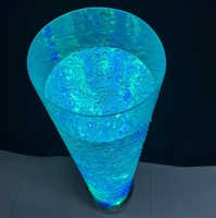 Enceinte Bluetooth sensorielle avec colonne à bulles, colonne de fontaine d'eau et tube d'eau LED