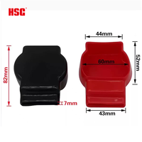Cache-borne de batterie mini haute qualité, accessoires de câblage flexibles, protections de bornes de batterie automobile