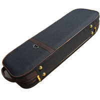 Sac à dos pour violon ultra-léger et imperméable à une épaule, en tissu Oxford, résistant à la pression, avec fermeture éclair, sac pour instrument