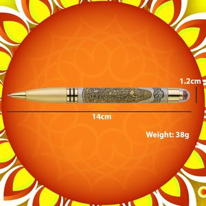 Bolígrafo de punta redonda duradero para uso diario 1004_BP_Balaji, diseñado para uso en oficina, regalos corporativos, promoción empresarial y escritura diaria - Product Image 5