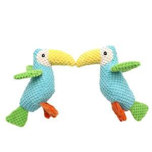 Juguetes de Peluche para Mascotas con Forma de Tucán, Resistentes a Mordeduras, Interactivos, con Sonido, Accesorios para Mascotas, 2026 - Product Image 3