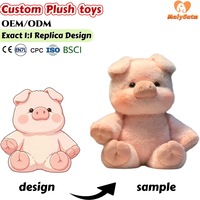 Peluche personnalisée en forme de cochon rose MaiYouTu, mascotte en peluche sur mesure, 45 cm, pour promotion de fête ou cadeau