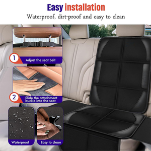 Accesorios para Auto, Protector Universal Impermeable para Asiento de Coche para Niños y Mascotas, de Poliéster Ecológico, Apto para Todas las Estaciones - Product Image 5