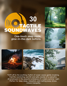 Portátil Ben 10 Mini tamaño blanco ruido sueño máquina DC recargable guardería noche luz LED Correa altavoz nuevos dispositivos 2025 - Product Image 4