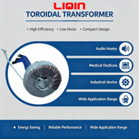 Transformateur d'alimentation CA/CC 240V 110V avec sortie 9V, monophasé, en aluminium, bobine toroïdale, 50/60Hz