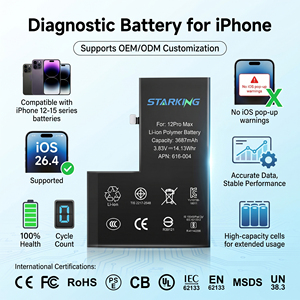 <span class=keywords><strong>Batterie</strong></span> de diagnostic OEM ODM pour <span class=keywords><strong>iPhone</strong></span> 12 13 14 15 Pro Max, 0 cycle, 100 % de santé, sans avertissement, livraison rapide <span class=keywords><strong>d</strong></span>'usine OEM, CE FCC RoHS - Product Image 1